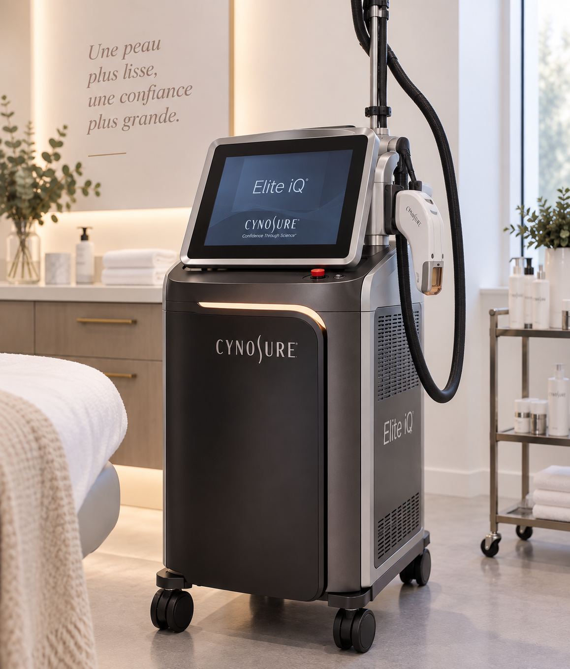 Technologie Cynosure utilisée pour l'épilation laser