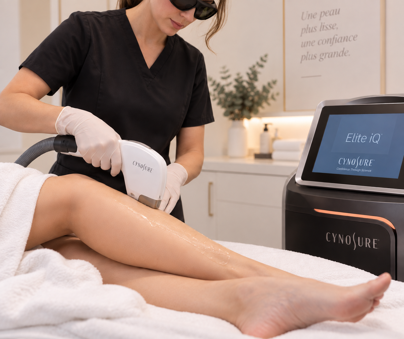 Traitement d'épilation laser à Prévost chez À fleur de peau